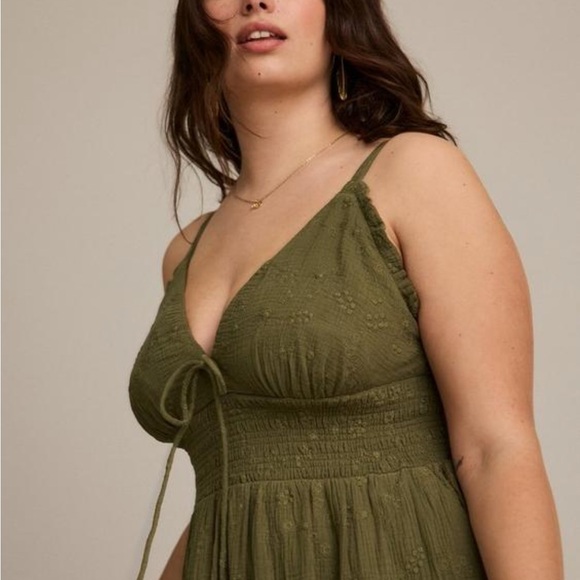 NWT Torrid Festi Tiered Maxi Dress - Picture 3 of 5